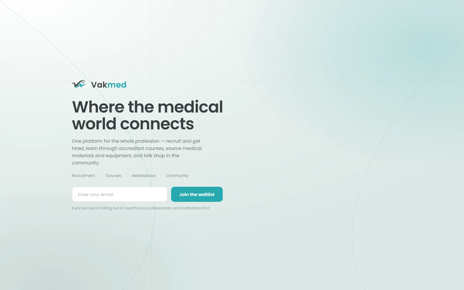 VakMed — Where the medical world connects